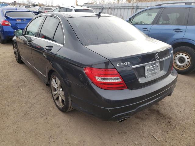 Photo 3 from auction – 2012 MERCEDES-BENZ C 300 4MAT with VIN WDDGF8BB0CA644094