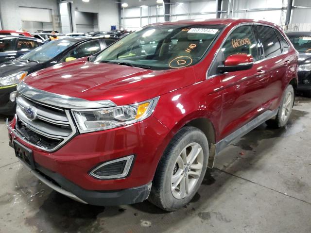 Photo 2 from auction – 2015 FORD EDGE SEL with VIN 2FMTK4J81FBB73564