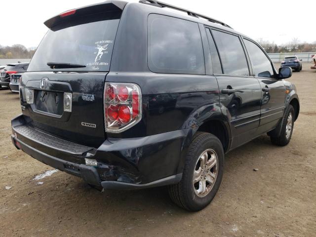 Photo 4 from auction – 2006 HONDA PILOT LX with VIN 2HKYF18196H527504