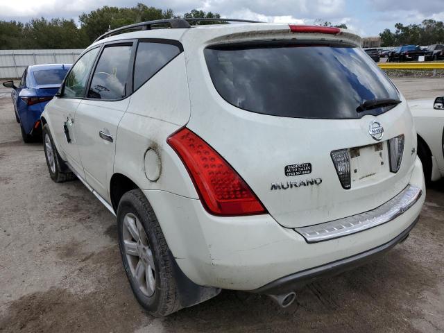 Photo 3 from auction – 2007 NISSAN MURANO SL with VIN JN8AZ08TX7W526298