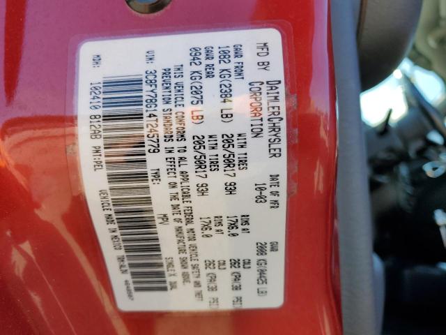 Photo 10 from auction – 2004 CHRYSLER PT CRUISER with VIN 3C8FY78G14T245779