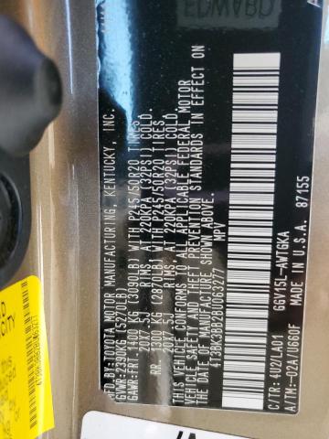 Photo 10 from auction – 2011 TOYOTA VENZA with VIN 4T3BK3BB2BU063277