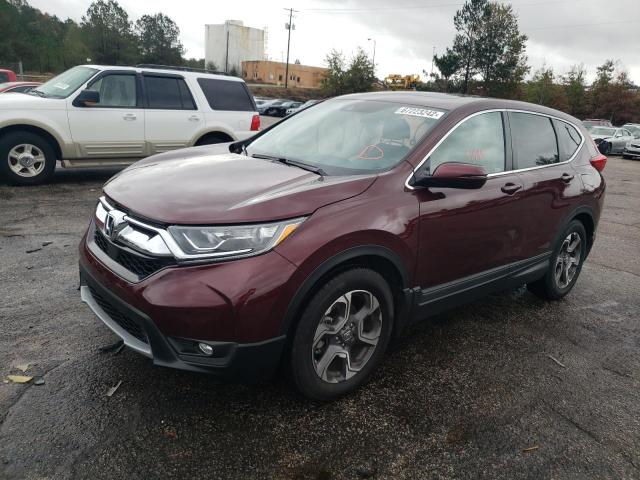 Photo 2 from auction – 2018 HONDA CR-V EX with VIN 7FARW1H52JE013979