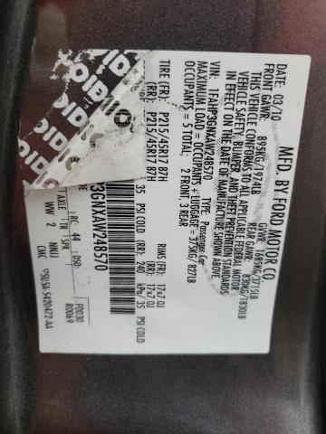 Photo 10 from auction – 2010 FORD FOCUS SES with VIN 1FAHP3GNXAW248570