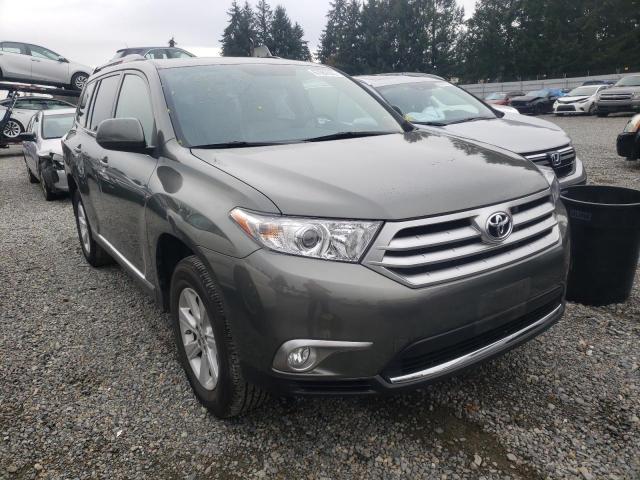 TOYOTA HIGHLANDER 2012 with VIN 5TDBK3EH4CS098759 - Photo from auction