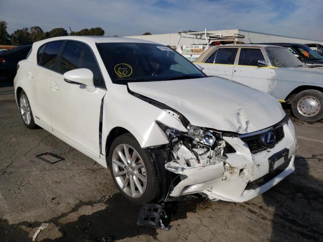 LEXUS CT 200 2013 with VIN JTHKD5BH9D2156026 - Photo from auction