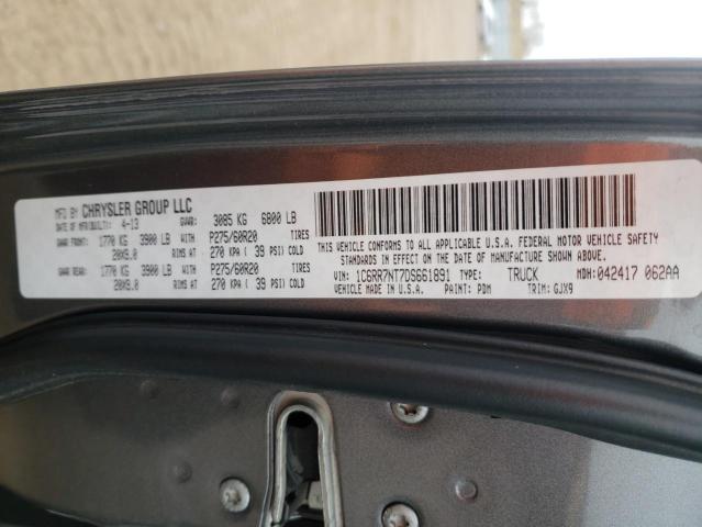 Photo 10 from auction – 2013 RAM 1500 LARAM with VIN 1C6RR7NT7DS661891