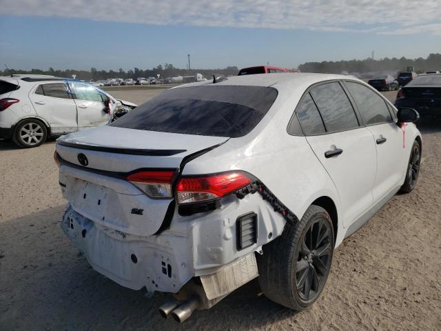 Photo 4 from auction – 2021 TOYOTA COROLLA SE with VIN 5YFS4MCE5MP077972