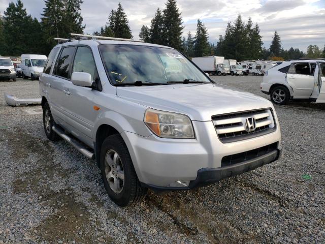 HONDA PILOT EXL 2007 with VIN 2HKYF18757H541017 - Photo from auction