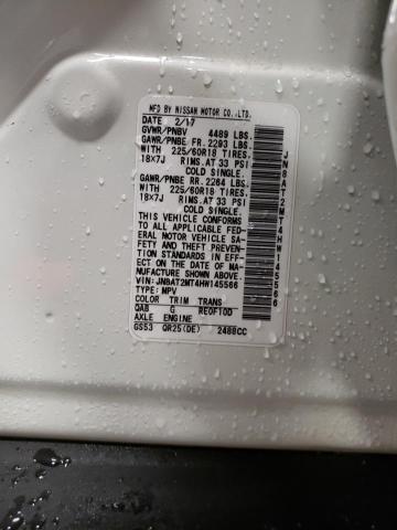 Photo 10 from auction – 2017 NISSAN ROGUE S with VIN JN8AT2MT4HW145566