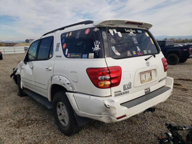 Photo 3 from auction – 2002 TOYOTA SEQUOIA LI with VIN 5TDBT48A42S057998