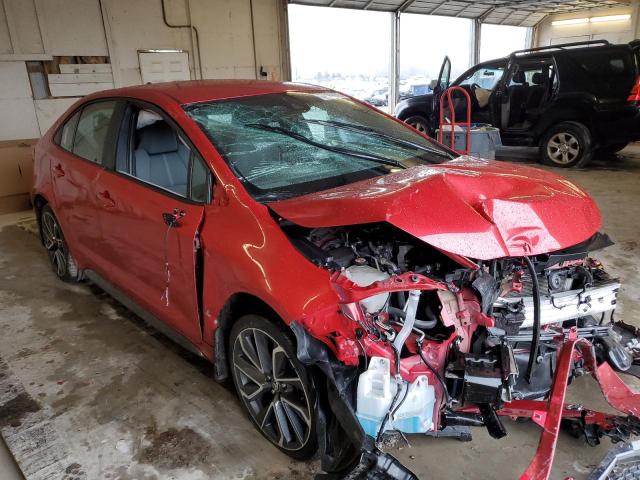 TOYOTA COROLLA SE 2020 with VIN 5YFS4RCE3LP008564 - Photo from auction