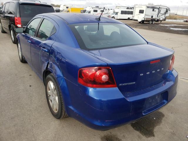 Photo 3 from auction – 2014 DODGE AVENGER SE with VIN 1C3CDZABXEN220024