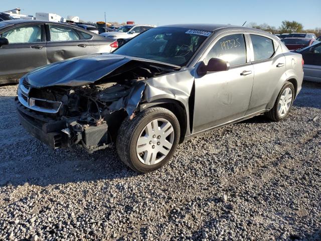 Photo 2 from auction – 2012 DODGE AVENGER SE with VIN 1C3CDZAB4CN165373