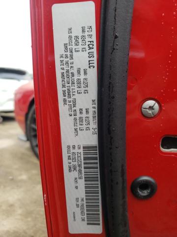 Photo 10 from auction – 2015 DODGE CHALLENGER with VIN 2C3CDZC98FH809156