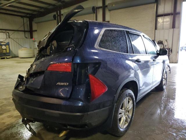 Photo 4 from auction – 2016 HONDA PILOT LX with VIN 5FNYF6H14GB091206