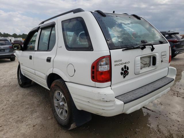 Photo 3 from auction – 2000 ISUZU RODEO S with VIN 4S2CK58W9Y4301341