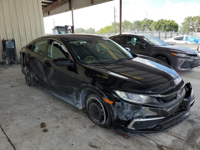 HONDA CIVIC LX 2019 with VIN 19XFC2F63KE009357 - Photo from auction