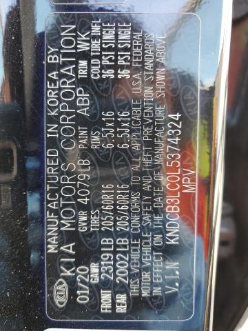 Photo 10 from auction – 2020 KIA NIRO LX with VIN KNDCB3LC0L5374324