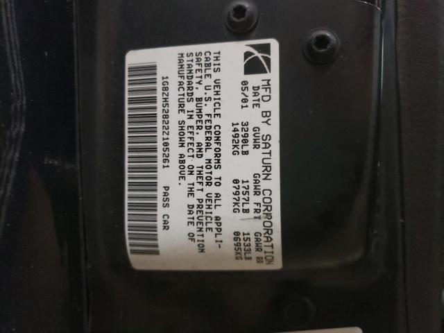Photo 10 from auction – 2002 SATURN SL1 with VIN 1G8ZH52822Z105261