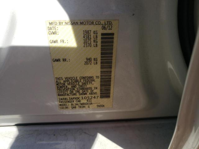 Photo 10 from auction – 2013 NISSAN ALTIMA 3.5 with VIN 1N4BL3APXDC105247