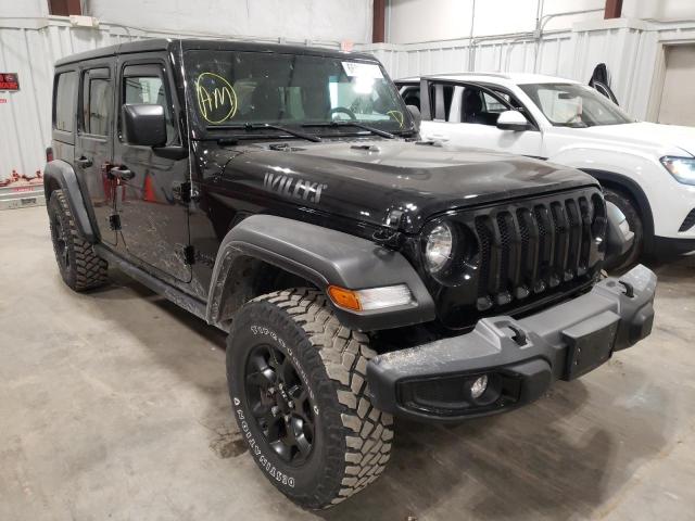 JEEP WRANGLER U 2021 with VIN 1C4HJXDM6MW560968 - Photo from auction