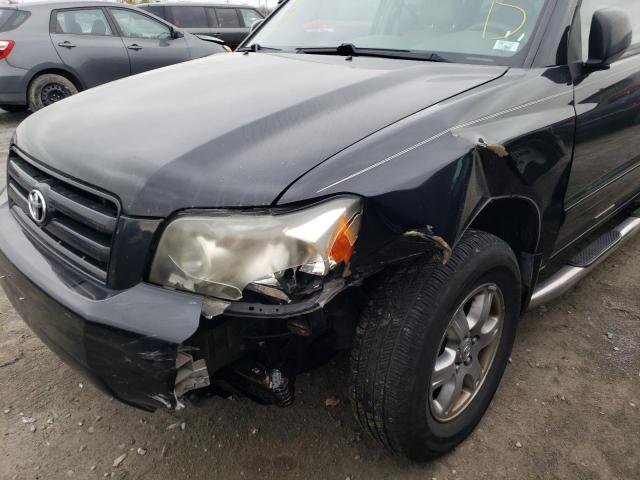 Photo 9 from auction – 2005 TOYOTA HIGHLANDER with VIN JTEDP21A650043342