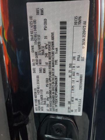 Photo 10 from auction – 2021 FORD F150 SUPER with VIN 1FTEX1CP3MKD96287