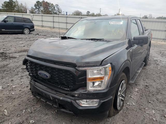 Photo 2 from auction – 2021 FORD F150 SUPER with VIN 1FTEX1CP3MKD96287