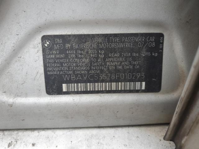 Photo 10 from auction – 2008 BMW 328 I SULE with VIN WBAVC53528F010293