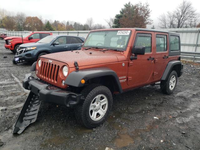 Photo 2 from auction – 2014 JEEP WRANGLER U with VIN 1C4BJWKG0EL189287