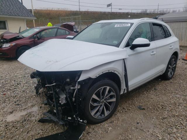 Photo 2 from auction – 2021 AUDI Q5 PREMIUM with VIN WA1BAAFY6M2053038