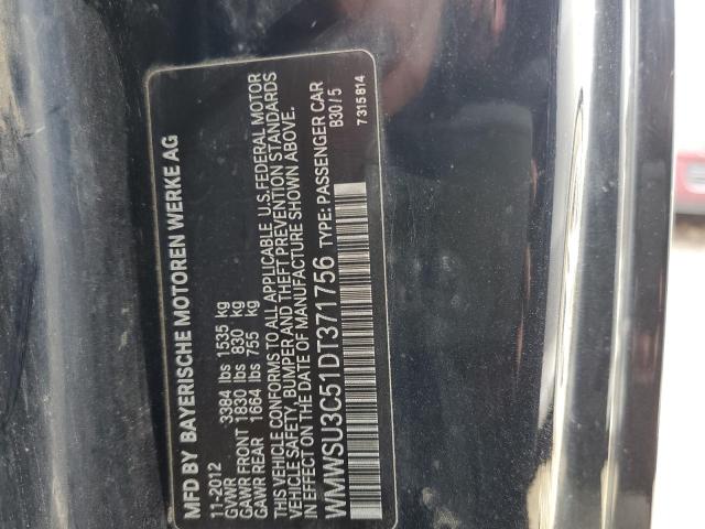 Photo 10 from auction – 2013 MINI COOPER with VIN WMWSU3C51DT371756