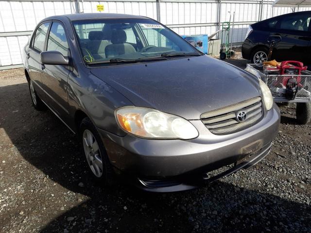 TOYOTA COROLLA CE 2004 with VIN 1NXBR38E34Z287179 - Photo from auction