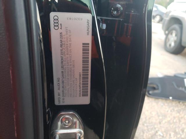 Photo 10 from auction – 2017 AUDI A3 PREMIUM with VIN WAUGUGFF2H1033401