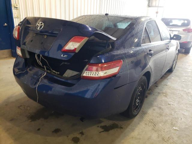 Photo 4 from auction – 2011 TOYOTA CAMRY BASE with VIN 4T4BF3EK4BR114275