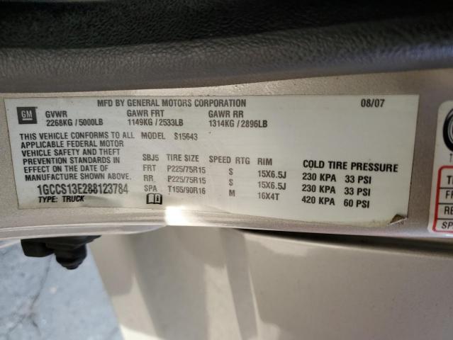 Photo 10 from auction – 2008 CHEVROLET COLORADO with VIN 1GCCS13E288123784