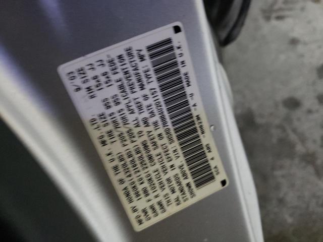 Photo 10 from auction – 2004 HONDA CR-V EX with VIN SHSRD78884U201157