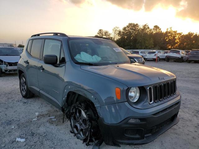 JEEP RENEGADE S 2017 with VIN ZACCJAAB0HPF18096 - Photo from auction