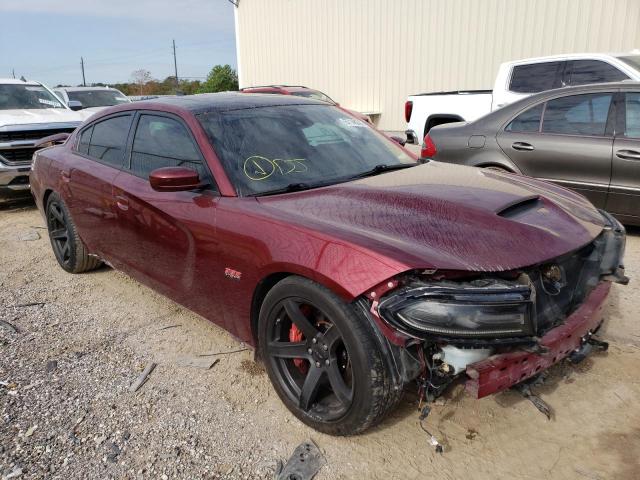 DODGE CHARGER SR 2018 with VIN 2C3CDXEJ3JH207334 - Photo from auction