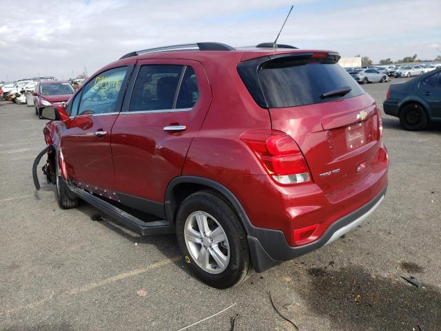 Photo 3 from auction – 2019 CHEVROLET TRAX 1LT with VIN 3GNCJPSB8KL200266