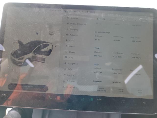 Photo 9 from auction – 2022 TESLA MODEL 3 with VIN 5YJ3E1EC1NF269141