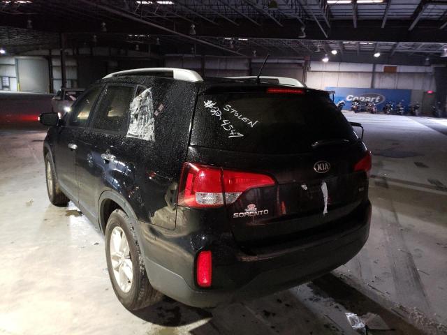 Photo 3 from auction – 2014 KIA SORENTO LX with VIN 5XYKT4A61EG464166