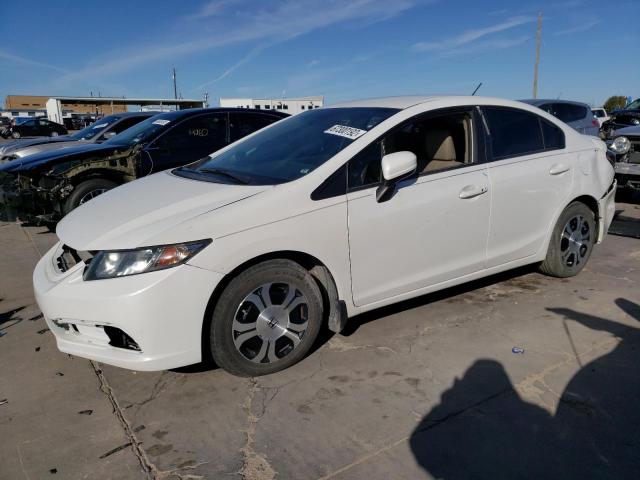 HONDA CIVIC HYBR 2015 with VIN 19XFB4F39FE000270 - Photo from auction