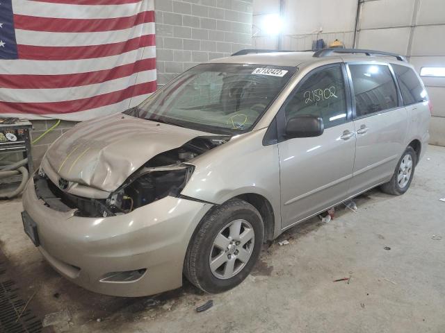 TOYOTA SIENNA CE 2010 with VIN 5TDKK4CC9AS339483 - Photo from auction