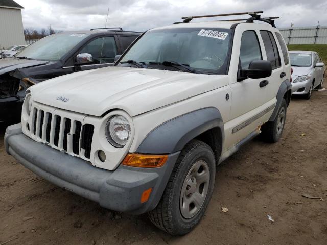 Photo 2 from auction – 2007 JEEP LIBERTY SP with VIN 1J4GL48K67W710136