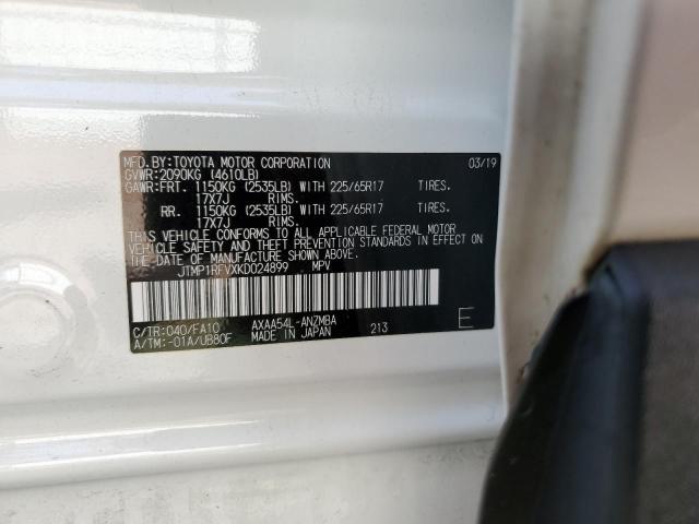 Photo 14 from auction – 2019 TOYOTA RAV4 XLE with VIN JTMP1RFVXKD024899
