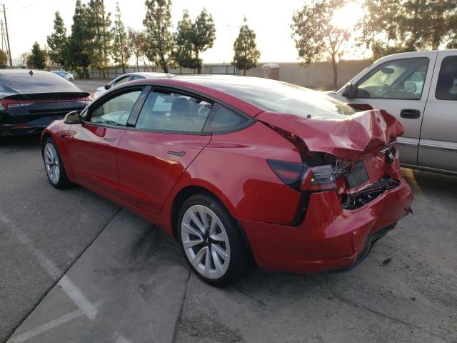 Photo 2 from auction – 2022 TESLA MODEL 3 with VIN 5YJ3E1EA6NF145705