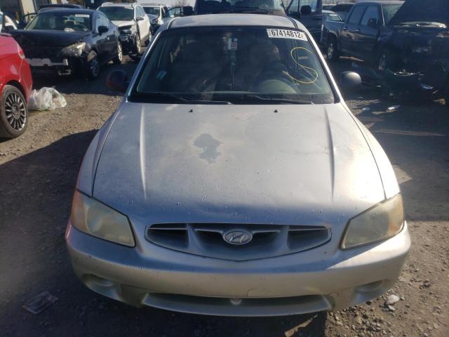 Photo 5 from auction – 2002 HYUNDAI ACCENT GS with VIN KMHCG35C02U231310