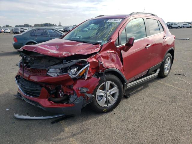 Photo 2 from auction – 2019 CHEVROLET TRAX 1LT with VIN 3GNCJPSB8KL200266